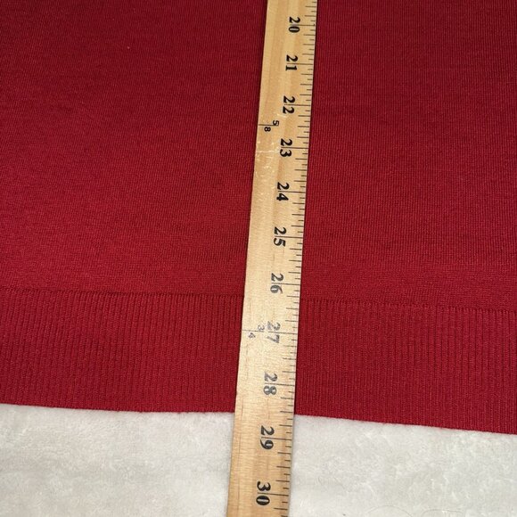 Men's Nike Tiger Woods TW Knit Golf Pullover Sweater Red Size XLarge - Picture 5 of 8